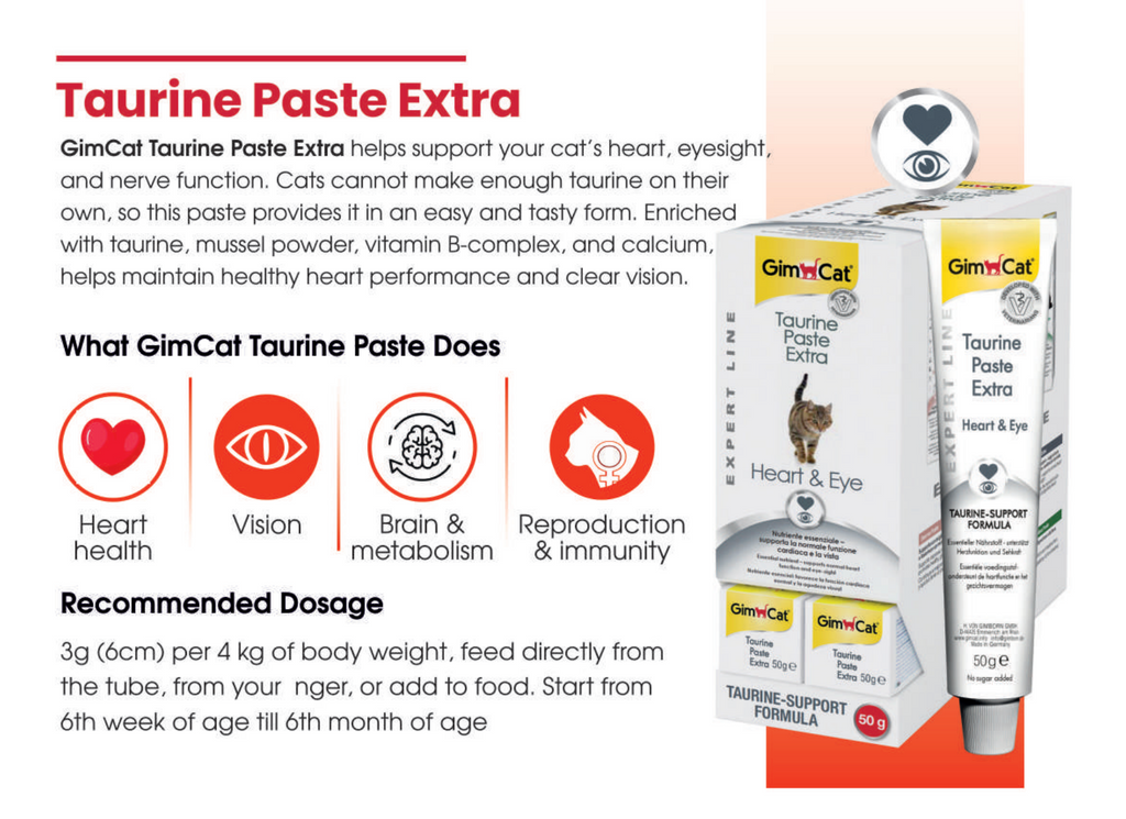 GimCat Taurine Paste Extra 50 G