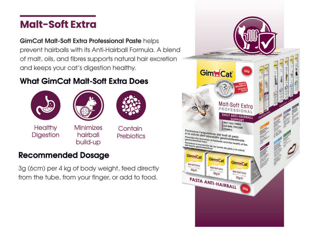 GC Malt Soft Extra Anti-Hairball Paste 50 G