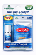 Cordy M & Krill Oil Ex Essential Health Combo